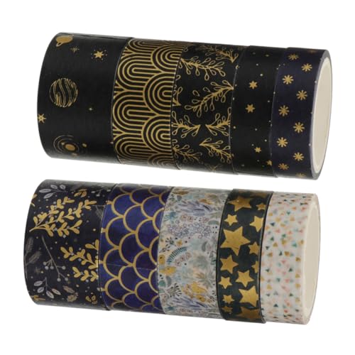 Homoyoyo 20 Rollen Retro Washi Tape mit Goldfolien dekor Selbstklebende Bastel Scrapbooking klebebänder Vielseitige Vintage Papierbänder für Journal Geschenkverpackung und DIY Dekoration Homoyoyo 20 Rollen Retro Washi Tape mit Goldfolien dekor Selbstklebende Bastel Scrapbooking klebebänder Vielseitige Vintage Papierbänder für Journal Geschenkverpackung und DIY Dekoration von Homoyoyo
