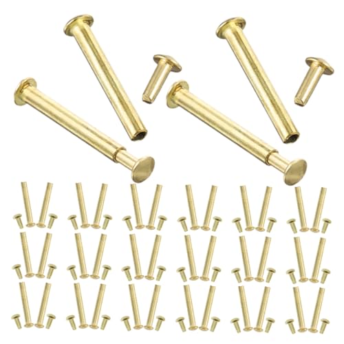 Homoyoyo 20 Sätze Faltfächer Reparatur Niet Nagel und Mutter Kit Goldene Ersatz DIY Zubehör für Fächer Faltbarer Handfächer Achsenniet für Stabile Befestigung Homoyoyo 20 Sätze Faltfächer Reparatur Niet Nagel und Mutter Kit Goldene Ersatz DIY Zubehör für Fächer Faltbarer Handfächer Achsenniet für Stabile Befestigung von Homoyoyo