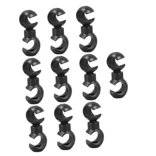 Homoyoyo 20 Stück Fahrrad Kabelclips aus Kunststoff Drehbare S Haken Kabelhalter Kompakte Kabelklemmen für Mtb Rennrad Klapprad und Citybike Langlebig und Einfach zu Montieren von Homoyoyo