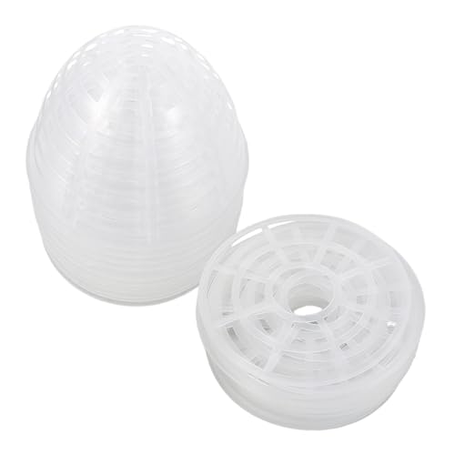 Homoyoyo 20 Stück Puppenrockstützen DIY Zubehör für Puppenhaus Kunststoff Petticoat für Miniaturpuppen und Verkleiden für DIY Projekte und Minihausdekoration von Homoyoyo