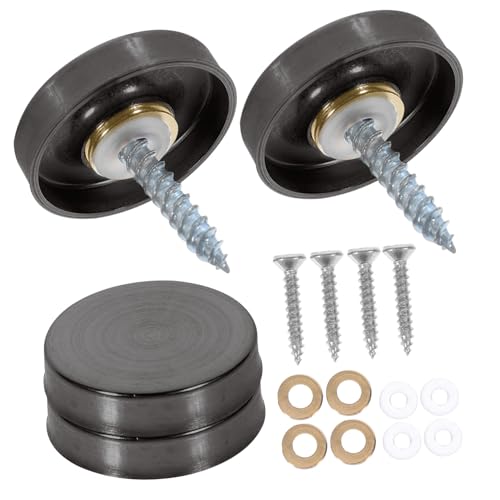 Homoyoyo 20 Stück Teiliges Edelstahl Schrauben Abdeckkappen Dekorative Glasbefestigung Nägel mit Schwarzer Oberfläche Langlebige Spiegelhalter für Glas Fliesen und Werbeschilder Einfache Homoyoyo 20 Stück Teiliges Edelstahl Schrauben Abdeckkappen Dekorative Glasbefestigung Nägel mit Schwarzer Oberfläche Langlebige Spiegelhalter für Glas Fliesen und Werbeschilder Einfache von Homoyoyo