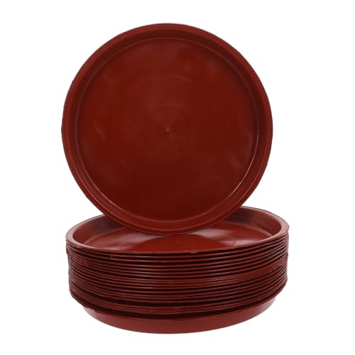 Homoyoyo 20 Stück Teiliges Pflanzuntersetzer Kunststoff Durchmesser rutschfest Strapazierfähig Schützend für Balkon Garten Sukkulenten Blumentöpfe Rot Homoyoyo 20 Stück Teiliges Pflanzuntersetzer Kunststoff Durchmesser rutschfest Strapazierfähig Schützend für Balkon Garten Sukkulenten Blumentöpfe Rot von Homoyoyo