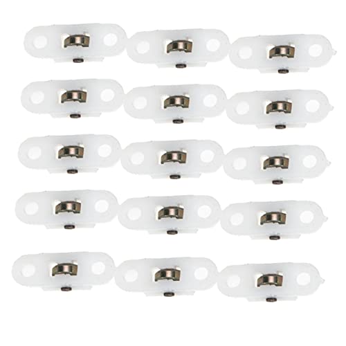 Homoyoyo 20 Stück Teiliges Schiebetür rollenrad Einzelne Schranktür pulley Langlebig Geräuscharm Sanft Laufend Geeignet für Möbel Schiebetüren Homoyoyo 20 Stück Teiliges Schiebetür rollenrad Einzelne Schranktür pulley Langlebig Geräuscharm Sanft Laufend Geeignet für Möbel Schiebetüren von Homoyoyo