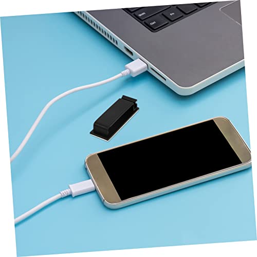 Homoyoyo 20 Stück Teiliges Selbstklebendes Kabelmanagement Langlebige Kabelhalter aus Nylon Vielseitige Kabelclips für Schreibtisch Büro Auto Geeignet für USB Tv und Computer Kabel von Homoyoyo