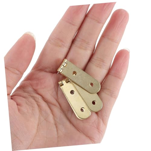 Homoyoyo 20 Stück Teiliges Vintage Scharnierset für Küchenschränke und Holzboxen Geräuschlose Metall scharniere Einfache Montage Dekorative Ersatzscharniere für Schranktüren und DIY Homoyoyo 20 Stück Teiliges Vintage Scharnierset für Küchenschränke und Holzboxen Geräuschlose Metall scharniere Einfache Montage Dekorative Ersatzscharniere für Schranktüren und DIY von Homoyoyo