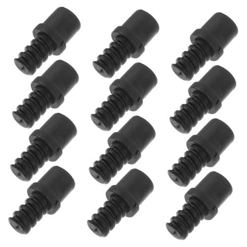 Homoyoyo 20 Stück Teiliges Wc bürstenhalter adapter mit Selbstsicherndem Gewinde Robustem Kunststoff Stabiler Schraubverbindung für Toilettenbürsten Langlebig und Einfach zu Montieren von Homoyoyo