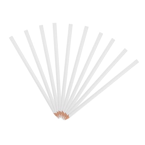 Homoyoyo 20 Stück Weiße Schneiderkreidestifte Verschleißfest für Glas Keramik Stoffmarkierung Präzise Diy-näh Quiltprojekte Langlebig für Künstler und Bastler von Homoyoyo