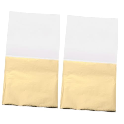 Homoyoyo 200 Blatt Goldfolie Flocken Imitation Blattgold zum Basteln Langlebige Glänzende Folien für DIY Wohnkultur Einfache Anwendung Geeignet für Handwerk und Möbelveredelung Homoyoyo 200 Blatt Goldfolie Flocken Imitation Blattgold zum Basteln Langlebige Glänzende Folien für DIY Wohnkultur Einfache Anwendung Geeignet für Handwerk und Möbelveredelung von Homoyoyo