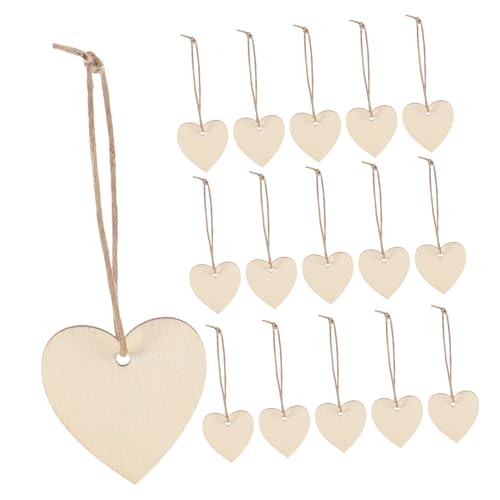 Homoyoyo 200 Stück Herzförmige Holzanhänger zum Basteln Unbehandelte Holzherzen mit Glatter Oberfläche DIY Holzherz Deko für Valentinstag Hochzeit Geburtstag und Weihnachtsdeko Homoyoyo 200 Stück Herzförmige Holzanhänger zum Basteln Unbehandelte Holzherzen mit Glatter Oberfläche DIY Holzherz Deko für Valentinstag Hochzeit Geburtstag und Weihnachtsdeko von Homoyoyo