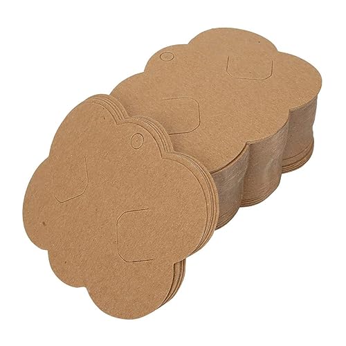 Homoyoyo 200 Stück Schmuck Display Karten Kraftpapier für Armbänder und Haarschmuck Faltbare Verpackungskarten für Professionelles Schmuck Display Braun Homoyoyo 200 Stück Schmuck Display Karten Kraftpapier für Armbänder und Haarschmuck Faltbare Verpackungskarten für Professionelles Schmuck Display Braun von Homoyoyo