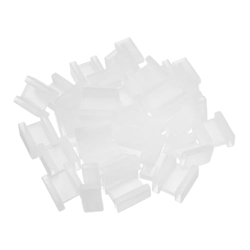 Homoyoyo 200 Stück Steckerschutz Außen Staub Wasserschutz Steckdosen Schutzabdeckung Hitzebeständige Power Plug Schutzhüllen für Zuhause Büro und Gewerbliche Anwendungen von Homoyoyo