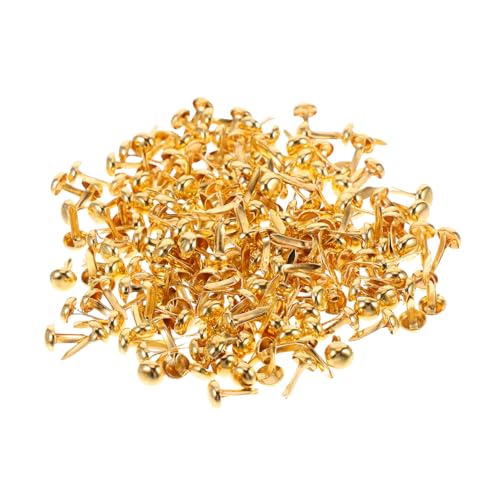 Homoyoyo 200stücke Mini Metall Brads Für Bastelarbeiten Dekorative Papierklammern Für Scrapbooking Und Kreative Projekte Goldene Befestigungen Für Papierhandwerk Homoyoyo 200stücke Mini Metall Brads Für Bastelarbeiten Dekorative Papierklammern Für Scrapbooking Und Kreative Projekte Goldene Befestigungen Für Papierhandwerk von Homoyoyo