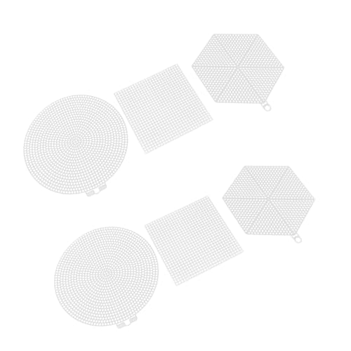 Homoyoyo 24 Stück Kunststoff-meshplatten für Kreuzstich Vielseitig Verwendbar für DIY-bastelprojekte Dekorative Wandkunst Lesezeichen und Untersetzer Homoyoyo 24 Stück Kunststoff-meshplatten für Kreuzstich Vielseitig Verwendbar für DIY-bastelprojekte Dekorative Wandkunst Lesezeichen und Untersetzer von Homoyoyo