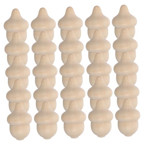 Homoyoyo 25 Stück Teiliges Holz eicheln DIY Bastelset Unlackiert Handbemalt Natürliche Holzstruktur Interaktives Einzigartige Handwerkskunst für Wohnkultur Homoyoyo 25 Stück Teiliges Holz eicheln DIY Bastelset Unlackiert Handbemalt Natürliche Holzstruktur Interaktives Einzigartige Handwerkskunst für Wohnkultur von Homoyoyo