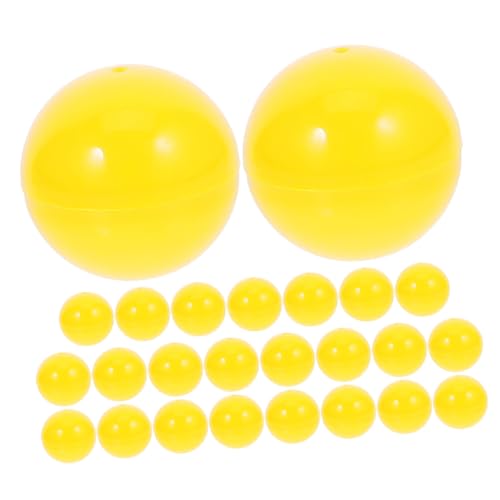 Homoyoyo 25 Stück Teiliges Öffnungsbare Lotteriekugeln aus Wiederverwendbarem PVC Leichte Raffle Bälle für Spiele Partys und Ziehungen Befüllbare Kunststoffkugeln für Event und Partyzubehör Homoyoyo 25 Stück Teiliges Öffnungsbare Lotteriekugeln aus Wiederverwendbarem PVC Leichte Raffle Bälle für Spiele Partys und Ziehungen Befüllbare Kunststoffkugeln für Event und Partyzubehör von Homoyoyo