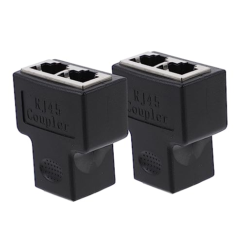 Homoyoyo 2stücke Ethernet Splitter Adapter Kabel Zu Splitter Stecker Für Netzwerkanschluss Und Bürogebrauch von Homoyoyo