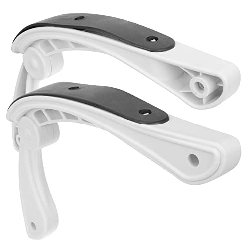 Homoyoyo 2Stücke Ergonomische Armlehnen Für Bürostühle Abnehmbare Armlehnenpolster Für Täglichen Gebrauch Robuste Und Komfortable Unterstützung Für Home Und Office Stühle von Homoyoyo