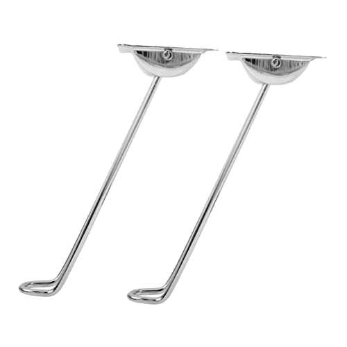 Homoyoyo 2 Stück Tischbeine Haarnadel Robuste Tischbeine Aus Metall Möbelbeine Für Couchtisch Laptop-Schreibtisch Moderner Stil Klappbeine von Homoyoyo