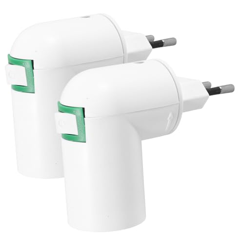 Homoyoyo 2Stücke Lampenfassung Adapter Eu Stecker Drehbare Lichtsteckdose mit Schalter Vielseitig Einsetzbar für Verschiedene Glühbirnen Installieren und Tragbar Homoyoyo 2Stücke Lampenfassung Adapter Eu Stecker Drehbare Lichtsteckdose mit Schalter Vielseitig Einsetzbar für Verschiedene Glühbirnen Installieren und Tragbar von Homoyoyo