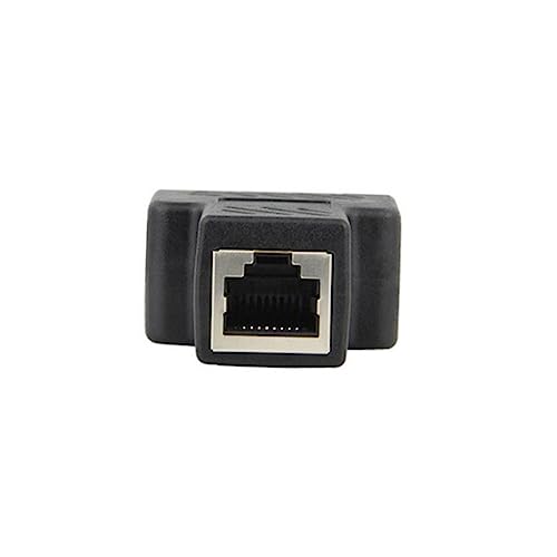 Homoyoyo 2Stücke Netzwerkstecker Verteiler Praktischer Adapter Für LAN Kabel Langlebiger Netzwerkanschluss Anthrazit Zur Von Netzwerkverbindungen Einfach Homoyoyo 2Stücke Netzwerkstecker Verteiler Praktischer Adapter Für LAN Kabel Langlebiger Netzwerkanschluss Anthrazit Zur Von Netzwerkverbindungen Einfach von Homoyoyo