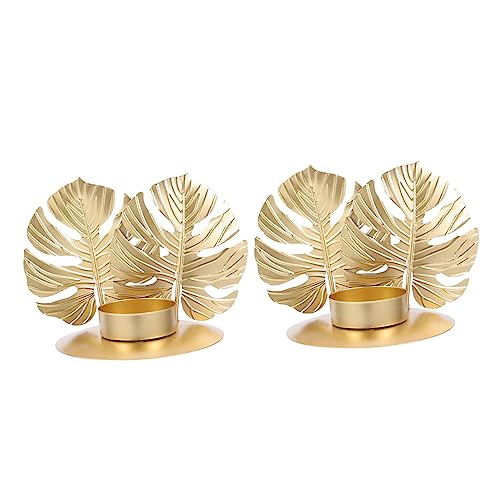 Homoyoyo 2stücke Goldene Kerzenhalter Aus Eisen Moderne Romantische Kerzenständer Für Hochzeiten Candlelight-Dinner Und Heimdekoration Stilvolle Tischdeko Für Besondere Anlässe Homoyoyo 2stücke Goldene Kerzenhalter Aus Eisen Moderne Romantische Kerzenständer Für Hochzeiten Candlelight-Dinner Und Heimdekoration Stilvolle Tischdeko Für Besondere Anlässe von Homoyoyo