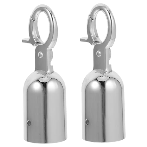 Homoyoyo 2stücke Edelstahl Seilstopper Seilendkappe Mit Haken Für Terrassenseil Beschlag Draußen Wetterfest Homoyoyo 2stücke Edelstahl Seilstopper Seilendkappe Mit Haken Für Terrassenseil Beschlag Draußen Wetterfest von Homoyoyo