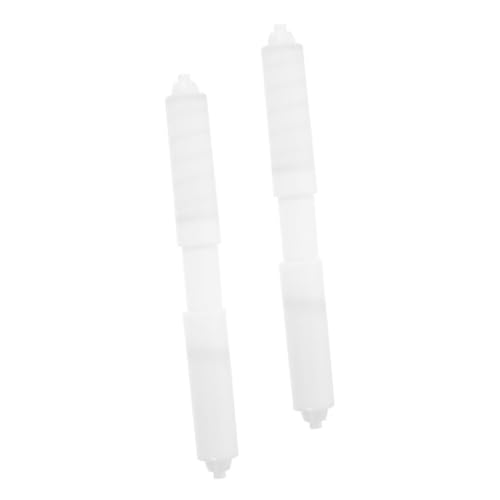 Homoyoyo 2stücke Papierrollenhalter Für Wc Wiederverwendbare Kunststofffederspindel Ersatz-toilettenpapierrolle Einfache Installation Langlebig Für Badezimmer von Homoyoyo