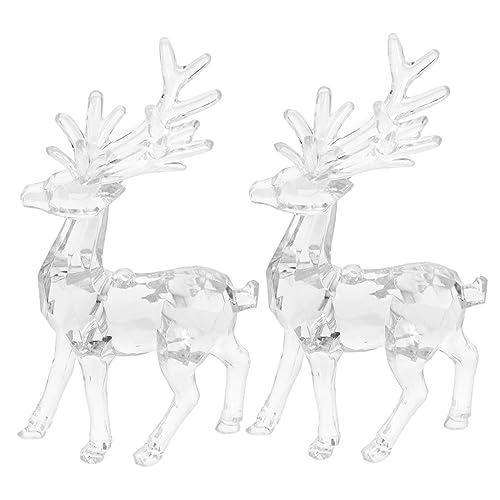 Homoyoyo 2stücke Titel Weihnachtsbaum Hängende Rentier Ornamente Transparente Acryl Deko Für Weihnachtsbaum Regale Fenster Und Mehr Homoyoyo 2stücke Titel Weihnachtsbaum Hängende Rentier Ornamente Transparente Acryl Deko Für Weihnachtsbaum Regale Fenster Und Mehr von Homoyoyo
