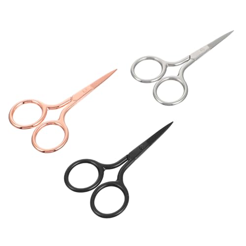 Homoyoyo 3 Paare Teiliges Nähscheren Ergonomische Vielseitige Haushaltsscheren für Mehr für Handarbeiten Büro und Schule Rostfreier Silber Schwarz Roségold Homoyoyo 3 Paare Teiliges Nähscheren Ergonomische Vielseitige Haushaltsscheren für Mehr für Handarbeiten Büro und Schule Rostfreier Silber Schwarz Roségold von Homoyoyo
