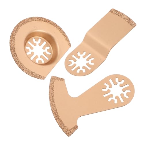 Homoyoyo 3 STÜCKE Teiliges Hartmetall Oszillierendes Werkzeug Sägeblatt Set Hohe Verschleißfestigkeit Schnelle Montage Vielseitig Kompatibel für Fliesen Fugenentfernung Tragbar für Homoyoyo 3 STÜCKE Teiliges Hartmetall Oszillierendes Werkzeug Sägeblatt Set Hohe Verschleißfestigkeit Schnelle Montage Vielseitig Kompatibel für Fliesen Fugenentfernung Tragbar für von Homoyoyo