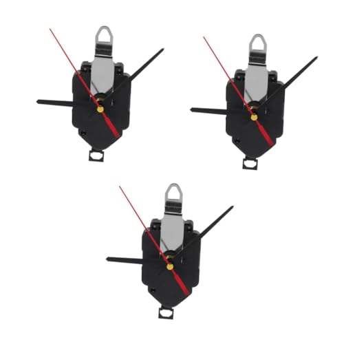Homoyoyo 3 Sätze Modern Bausatz Uhrzeiger Und Motorsatz Hände Digitale Wand Kippen Retro Led Pendel Wanduhr Pendeluhr Wanduhr Digital Rahmenlose Wanduhr Zifferblattteile Welle Plastik von Homoyoyo