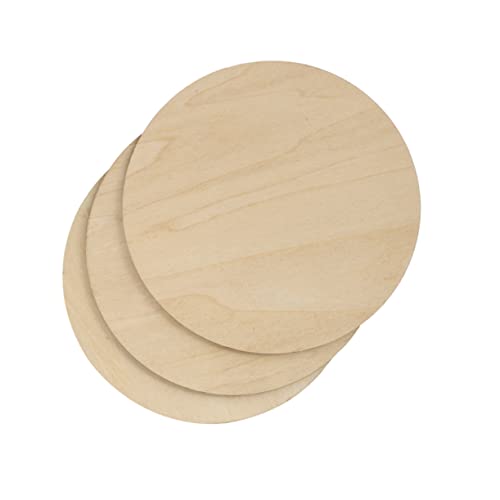 Homoyoyo 3 Stück DIY Runde Holzbrett Dekoration Leerzeichen Bretter Kreis runden holzplatten selber machen rundes Holzbrett einfache Holzscheibe Holzscheiben für DIY hölzern Homoyoyo 3 Stück DIY Runde Holzbrett Dekoration Leerzeichen Bretter Kreis runden holzplatten selber machen rundes Holzbrett einfache Holzscheibe Holzscheiben für DIY hölzern von Homoyoyo