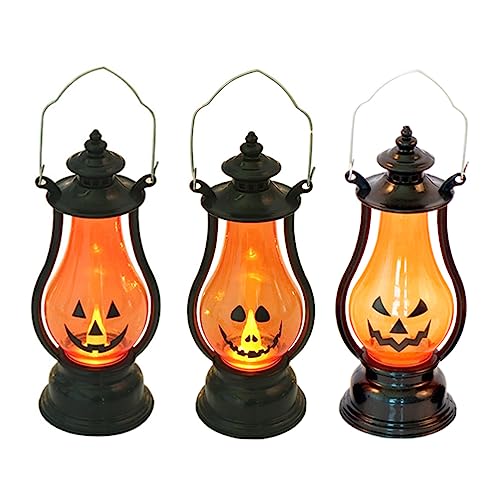 Homoyoyo 3 Stück Halloween Kürbislichter Einzigartige Tischdekoration für Halloween für Feiern Kreative Tischmitte für Party Homoyoyo 3 Stück Halloween Kürbislichter Einzigartige Tischdekoration für Halloween für Feiern Kreative Tischmitte für Party von Homoyoyo