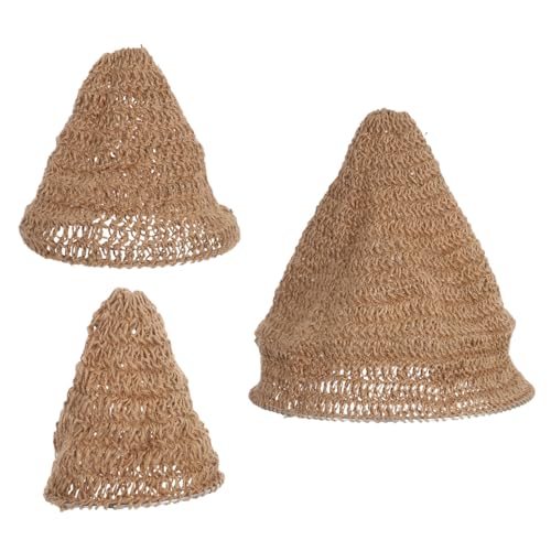 Homoyoyo 3 Stück Hanfseil Lampenschirm Dekoration Hängelampenschirm Deckenlampenschirm Boho Seil Lampenschirm Geflochtener Jute Homoyoyo 3 Stück Hanfseil Lampenschirm Dekoration Hängelampenschirm Deckenlampenschirm Boho Seil Lampenschirm Geflochtener Jute von Homoyoyo