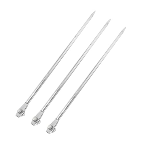 Homoyoyo 3 Stück Hochleistungs-erdungsstäbe: Haushalts-erdungsspieß 50 Cm – Stabile Erdungsstangen Eisen Für Generatoren, Elektrische Zäune Und von Homoyoyo