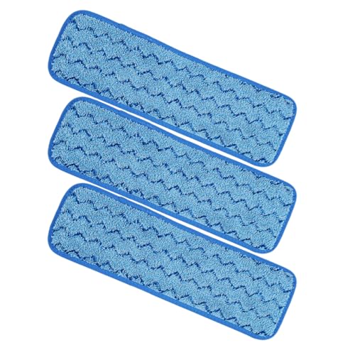 Homoyoyo 3 Stück Mikrofaser Mop Pads Wiederverwendbare Wischbezüge für Hartböden Waschbare Bodenwischer Ersatzköpfe für Fliesen und Homoyoyo 3 Stück Mikrofaser Mop Pads Wiederverwendbare Wischbezüge für Hartböden Waschbare Bodenwischer Ersatzköpfe für Fliesen und von Homoyoyo