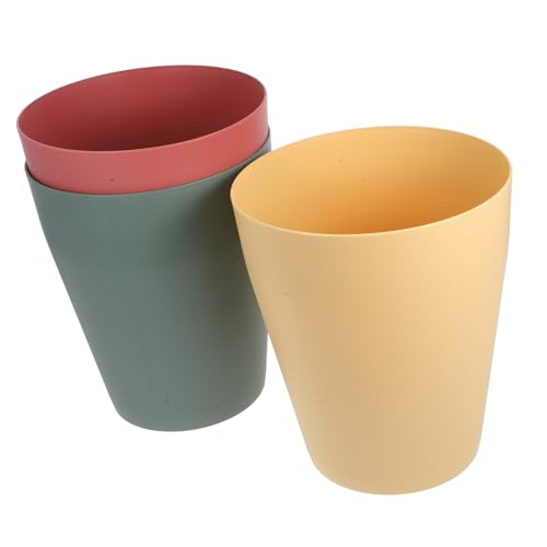 Homoyoyo 3 Stück Mülleimer öffnen Abfall Büromüll können recyceln Mini kleine Tonne für Mülleimer klein im Homeoffice aus Plastik Büro Papierkorb Plastikmüllbehälter pp Homoyoyo 3 Stück Mülleimer öffnen Abfall Büromüll können recyceln Mini kleine Tonne für Mülleimer klein im Homeoffice aus Plastik Büro Papierkorb Plastikmüllbehälter pp von Homoyoyo