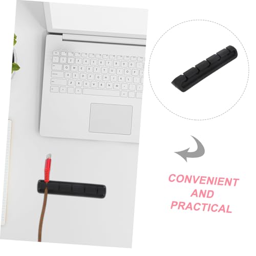 Homoyoyo 3 Stück Selbstklebende Kabelclips Flexiblem Silikon Kabelhalter für Kabelmanagement Am Schreibtisch Schutz vor Kabelbruch Einsetzbar für Büro und Zuhause von Homoyoyo