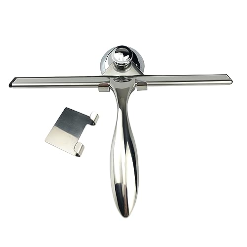 Homoyoyo 3 Stück Teiliges Duschabzieher aus Hochwertiger Wasserabzieher für Duschglas Fliesen und Spiegel mit Halterung und Saugknopf Rostfrei und Langlebig Homoyoyo 3 Stück Teiliges Duschabzieher aus Hochwertiger Wasserabzieher für Duschglas Fliesen und Spiegel mit Halterung und Saugknopf Rostfrei und Langlebig von Homoyoyo