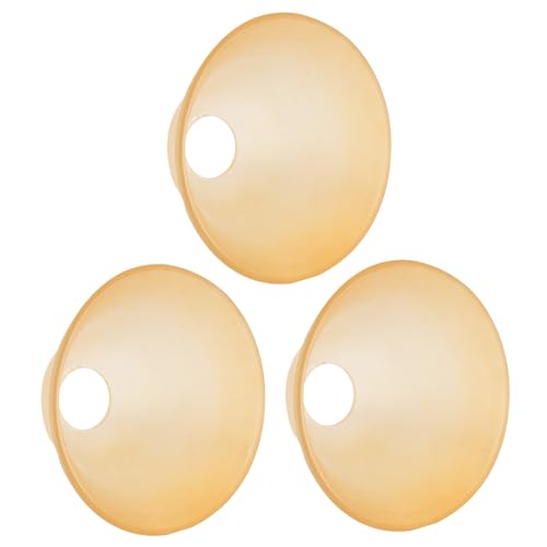 Homoyoyo 3 Stück Teiliges Glas Retro Vintage Deckenlampenschirme Tee farbiger Glas Lampenschirm für Tisch Wandlampen Dekorative Beleuchtung Wohnzimmer Schlafzimmer Homoyoyo 3 Stück Teiliges Glas Retro Vintage Deckenlampenschirme Tee farbiger Glas Lampenschirm für Tisch Wandlampen Dekorative Beleuchtung Wohnzimmer Schlafzimmer von Homoyoyo
