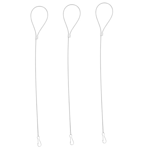 Homoyoyo 3 Stück Türschnapper Rostfrei Verstellbar Türrahmen Torverschluss Flexibel für Haustüren Gartenzaun Sicherheitsschlaufe Robust Langlebig Homoyoyo 3 Stück Türschnapper Rostfrei Verstellbar Türrahmen Torverschluss Flexibel für Haustüren Gartenzaun Sicherheitsschlaufe Robust Langlebig von Homoyoyo