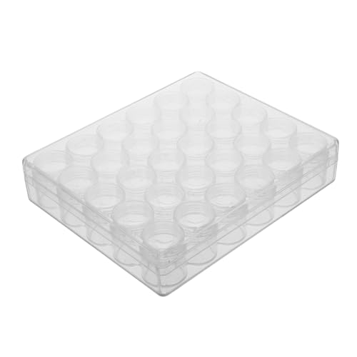 Homoyoyo 30stücke Kunststoffboxen Für Aufbewahrung Kleine Behälter Zum Ordnen Transparente Flaschenhalter Organizerboxen Für Reisen Handwerk Und Haushalt Praktische Stauraumlösungen von Homoyoyo
