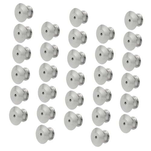 Homoyoyo 30 Stück Teiliges Kreative Broschenverschlüsse aus Kupfer Sichere Anstecknadel befestigung Runde und Flache Brustnadeln Einfach zu Fixieren Entfernen für DIY Schmuck und Kleidung Homoyoyo 30 Stück Teiliges Kreative Broschenverschlüsse aus Kupfer Sichere Anstecknadel befestigung Runde und Flache Brustnadeln Einfach zu Fixieren Entfernen für DIY Schmuck und Kleidung von Homoyoyo