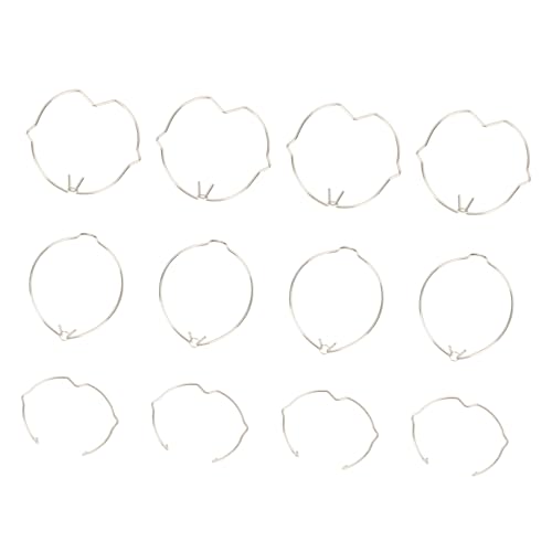 Homoyoyo 30 Stück Teiliges Lampenfederclips aus Rostfreiem Langlebige Federklemmen zur Befestigung von Spots und Halogenleuchten Flexibel Einfach zu Montieren und Einsetzbar von Homoyoyo