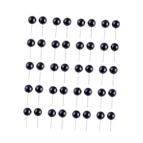Homoyoyo 300 Stück DIY Puppenaugen Nadel Stil Schwarze Bohnen Sicherheitsaugen für Plüschtiere Amigurumi Basteln und Handarbeit Langlebig und Einfach zu Verwenden Homoyoyo 300 Stück DIY Puppenaugen Nadel Stil Schwarze Bohnen Sicherheitsaugen für Plüschtiere Amigurumi Basteln und Handarbeit Langlebig und Einfach zu Verwenden von Homoyoyo