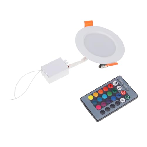 Homoyoyo 3W Rgb Deckenlampe mit Fernbedienung LED Lampe für Stimmungsvolle Beleuchtung im Wohnzimmer Schlafzimmer oder Energieeffizient und Langlebig Gefertigt von Homoyoyo