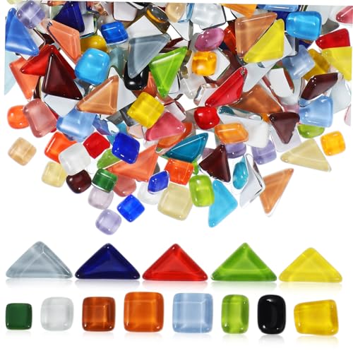 Homoyoyo 3er Pack Kristallstein Mosaikfliesen Glasstücke Bastelsteine Für DIY Bilderrahmen Dekoration Robust Farbvielfalt Sicher Für Zuhause Büro Schule Homoyoyo 3er Pack Kristallstein Mosaikfliesen Glasstücke Bastelsteine Für DIY Bilderrahmen Dekoration Robust Farbvielfalt Sicher Für Zuhause Büro Schule von Homoyoyo