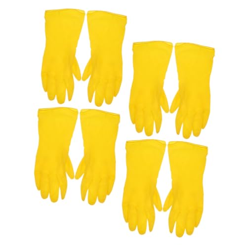 Homoyoyo 4 Paare Küchenhandschuhe aus Dickem PVC Wiederverwendbare Öl Schmutzresistente Spül Reinigungshandschuhe Mittlere Hautfreundlich Vielseitig für Haushalt und Küche Homoyoyo 4 Paare Küchenhandschuhe aus Dickem PVC Wiederverwendbare Öl Schmutzresistente Spül Reinigungshandschuhe Mittlere Hautfreundlich Vielseitig für Haushalt und Küche von Homoyoyo