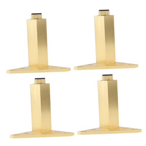Homoyoyo 4 STÜCKE Aluminiumlegierung Möbelfüße Höhenverstellbare Robuste Möbelbeine für Sofa Badmöbel Schrank und Couchtisch Vielseitig Einsetzbare Leichte Unterstützung Homoyoyo 4 STÜCKE Aluminiumlegierung Möbelfüße Höhenverstellbare Robuste Möbelbeine für Sofa Badmöbel Schrank und Couchtisch Vielseitig Einsetzbare Leichte Unterstützung von Homoyoyo