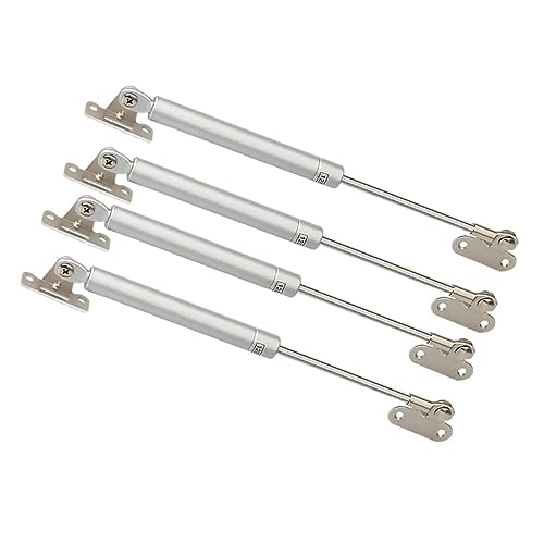 Homoyoyo 4 STÜCKE Teiliges Hydraulische Gasdruckfeder Pneumatischer Liftstützstab mit Robustem Dämpfer Verstellbare Installation Starke Unterstützung für Möbel Küchenschränke Langlebig von Homoyoyo